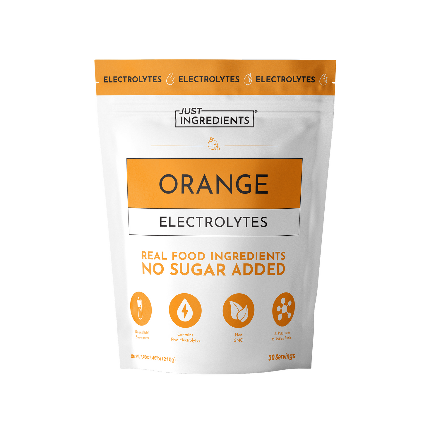 JUST INGREDIENTS Electrolytes — 10-Stick Variety Pack | Hydration Powder | Portable Drink Mix Packets