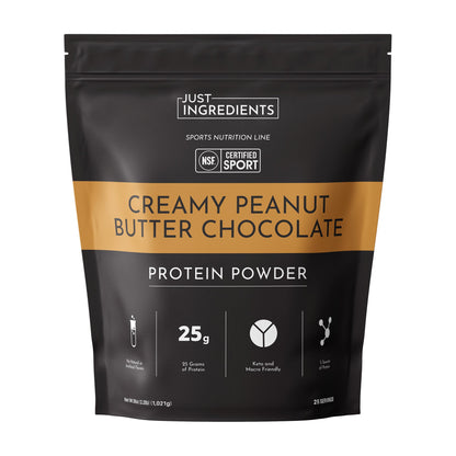 JUST INGREDIENTS Protein Powder — 20-serving blend to support muscle recovery and energy replenishment*